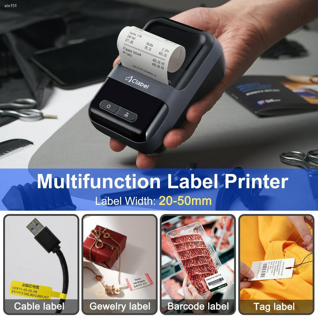 Local DeliveryCLABEL 220B Label Printer Mini Label Maker Price Tag ...