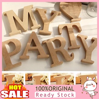 [B_398] Freestanding A-Z Wood Wooden Alphabet Hanging Wedding Home Party Decor