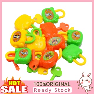 [B_398] 5Pcs/Set Mini Colorful Plastic with Key Children Toys Gift