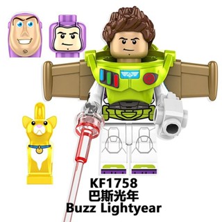 ของเล่นตัวต่อเลโก้ รูปการ์ตูนมังกร Toy Story Buzz Lightyear Woody Triss ขนาดเล็ก