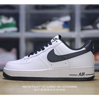 N_ike Air Force 107 "Black/White" Air Force One Classic Low-top Joker รองเท้าลําลอง รองเท้ากีฬา