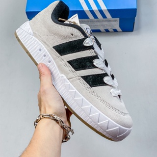 A_didas orebinals Adimatic รองเท้าผ้าใบลําลอง กันลื่น ทนต่อการเสียดสี เหมาะกับการวิ่ง สไตล์เรโทร