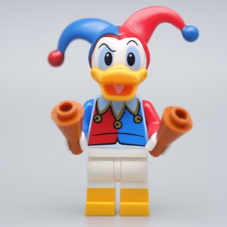 LEGO Donald Duck Jester DISNEY  - LEGO เลโก้ มินิฟิกเกอร์ ตัวต่อ ของเล่น