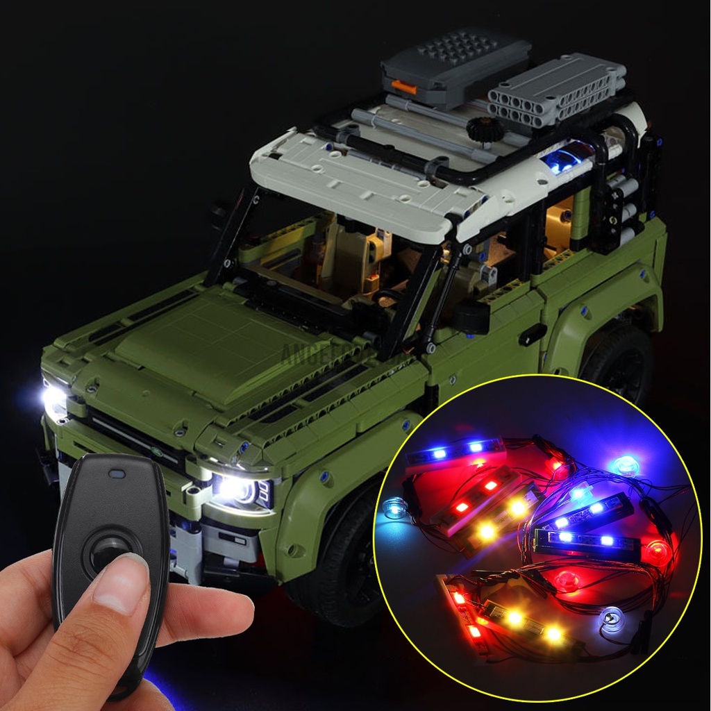 ❤❤❤🌞ONLY LED Light Lighting Kit For LEGO 42110 For Land Rover Defender Car Bricks