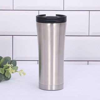 ส่งเร็ว⚡️ แก้วกาแฟสแตนเลสเก็บอุหภูมิ Stainless steel coffee mugใส่น้ำร้อน ใส่น้ำเย็น