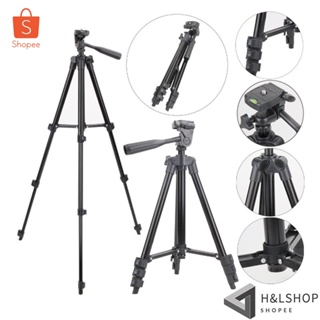 ส่งไว🚚 Tripod 3120 ขาตั้งกล้อง 3 ขา รุ่น (black) สำหรับช่างภาพด้วยมือถือ มืออาชีพ ฟรี หัวต่อมือถือ