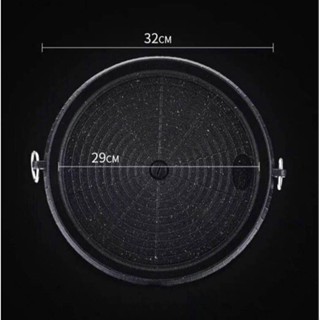 ส่งไว🚚 กระทะปิ้งย่างเกาหลี กระทะย่าง กระทะ สามารถใช้กับเตาแม่เหล็กไฟฟ้าได้ กระทะปิ้งย่างเตาแก๊สกระป๋องแบบพกพาปิกนิค