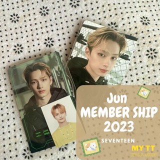 ได้ 3 ใบ member ship 2023✨❤️JUN SEVENTEEN