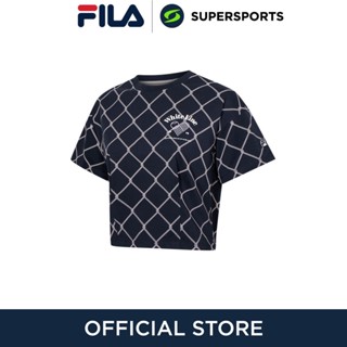 FILA White Line เสื้อยืดผู้หญิง