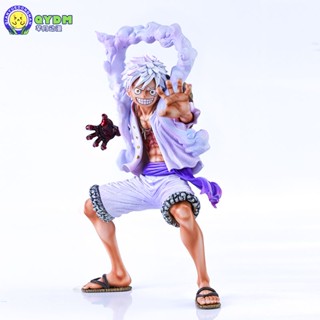 Figure One Piece [รุ่นคุณภาพสูง] โมเดลOne Piece GK ทาสี Nika Lufei Sun God ท่าทางยืนห้าความเร็วรูปแบบการตกแต่งคุณภาพสูง