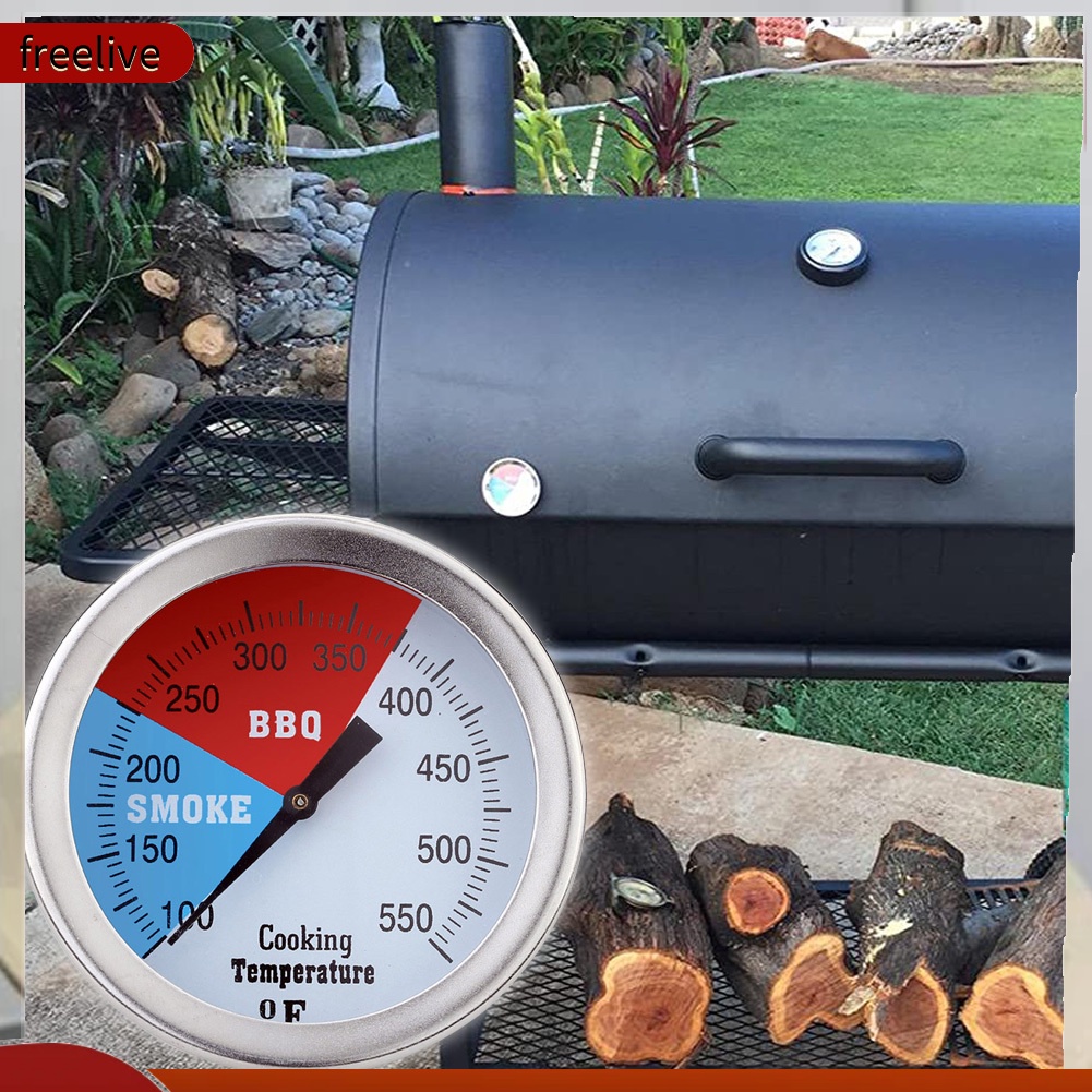 (freelive) เกจวัดอุณหภูมิความร้อนสแตนเลส