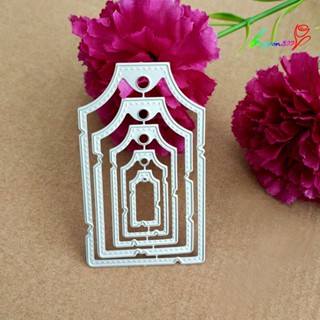 【AG】Round Hole Label Cutting Die Scrapbook Embossing Paper Card Stencil Mold