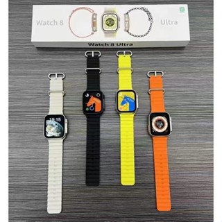 Watch 8 Ultra 4สี Smartwatch Waterproof สมาร์ทวอทช์ นาฬิกา สัมผัสได้เต็มจอ รองรับภาษาไทย วัดออกซิเจนในเลือด