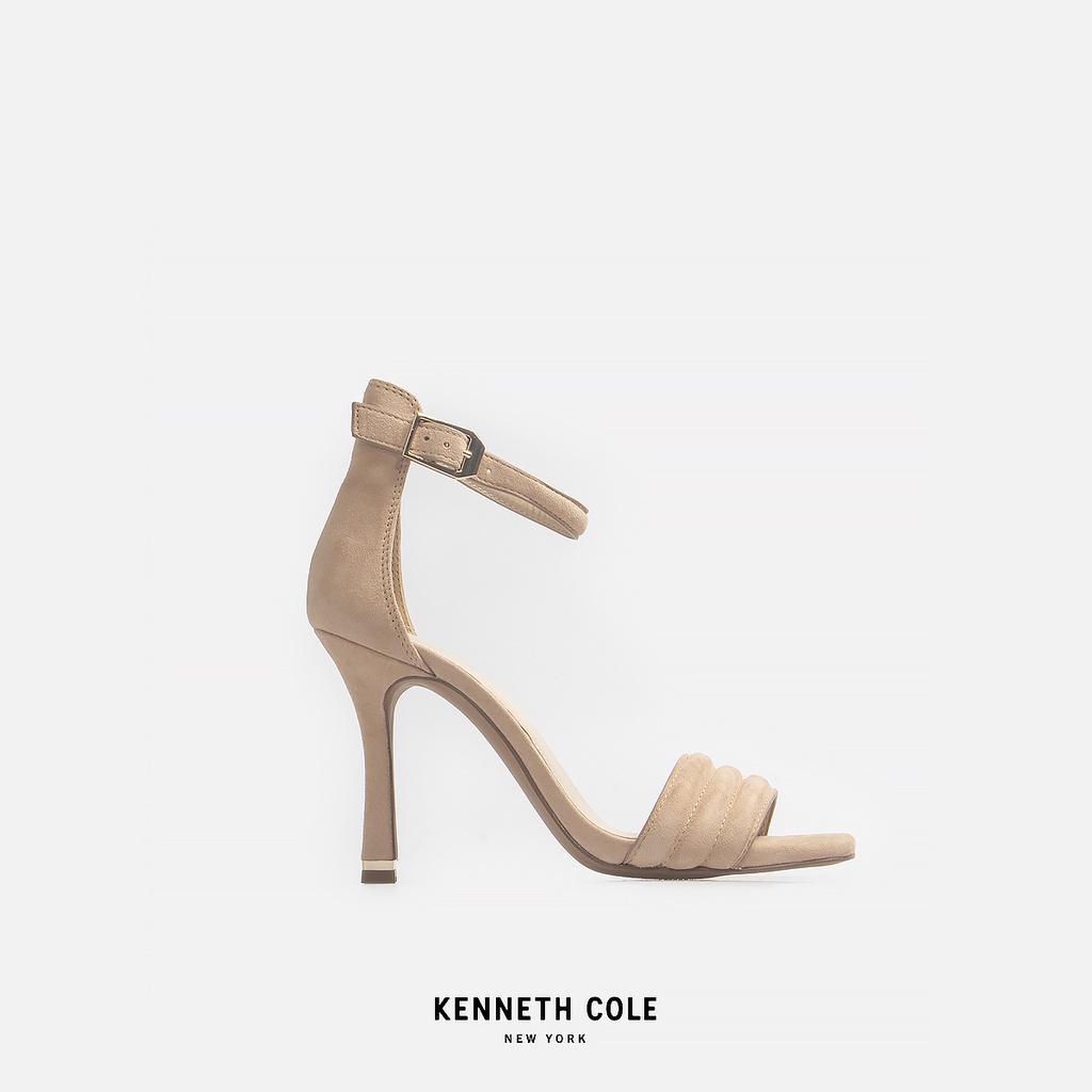 KENNETH COLE รองเท้าส้นสูงผู้หญิง รุ่น HART SANDAL สีครีม ผลิตจากหนังกลับ ( HEL - KL22HRT25-293 )