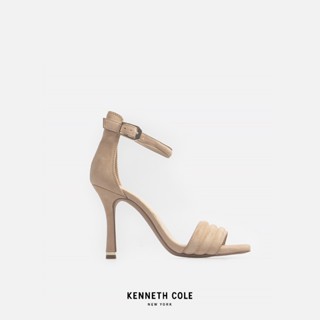 KENNETH COLE รองเท้าส้นสูงผู้หญิง รุ่น HART SANDAL สีครีม ( HEL - KL22HRT25-293 )