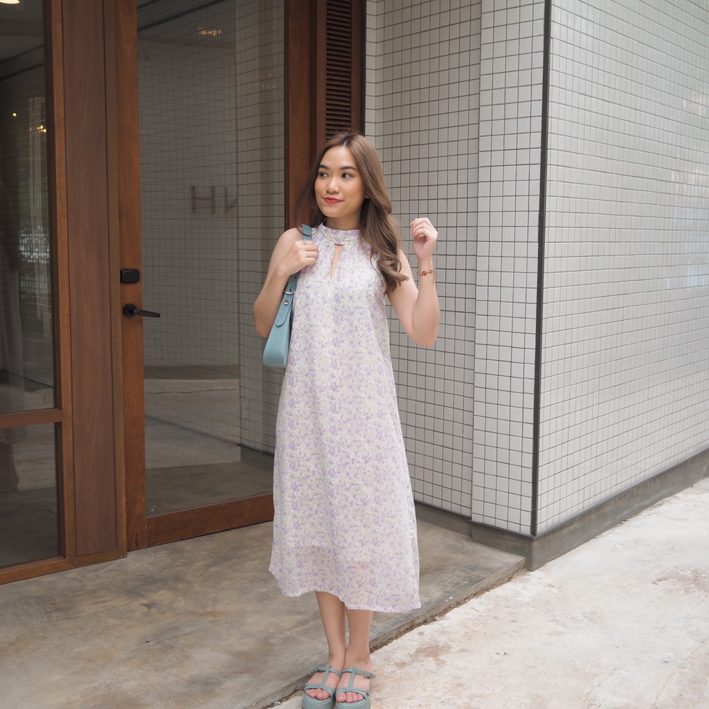 เหลือ273.- เก็บโค้ดลด 30% หน้ากิจกรรม | shatamps flora dress เดรสยาว เดรสไปทะเล