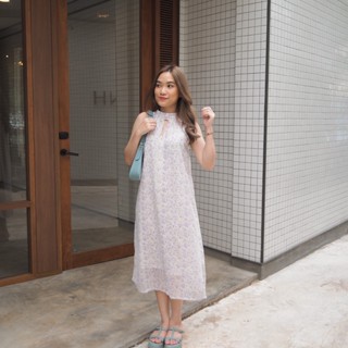 NEW IN Shatamps - Flora Dress เดรสยาว เดรสชีฟอง