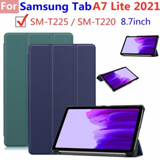 เคสอัจฉริยะ แบบพับได้ น้ําหนักเบา สําหรับ Samsung Galaxy Tab A7Lite 2021 8.7 นิ้ว T220 T225