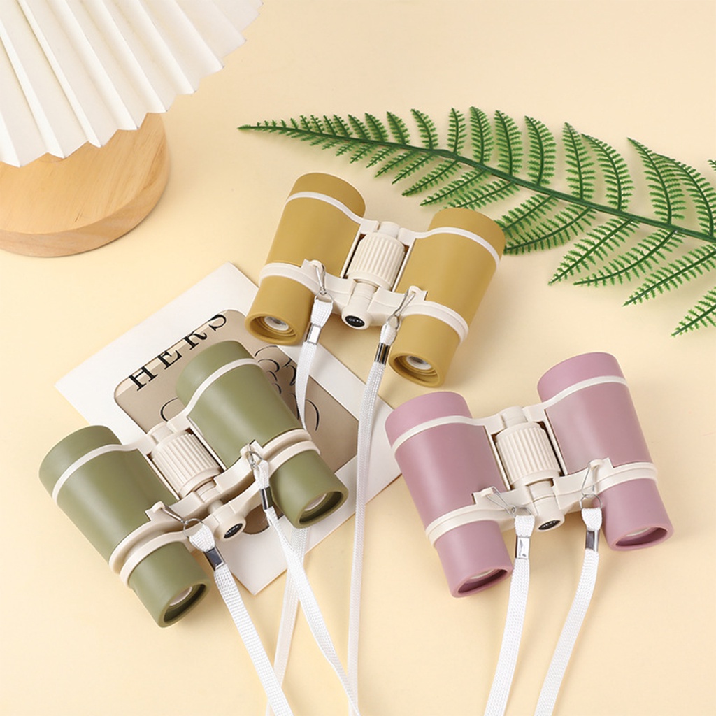 [Lebet] แบบพกพา กล้องส่องทางไกล แว่นขยาย 4x30 ของเล่น ของขวัญวันเกิด สําหรับเด็ก 8-12 ปี พร้อมเชือกคล้อง