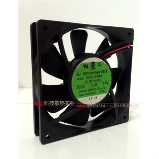 Cudc24b4 พัดลมเซอร์โว Seiko DC24V 0.23A 4.5W 120*120*25 มม.