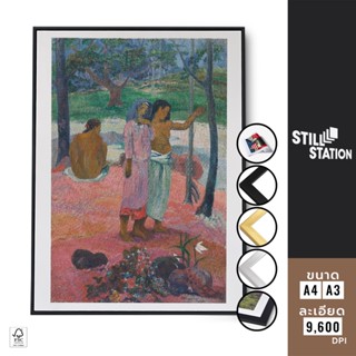 โปสเตอร์วินเทจภาพวาดของ Paul Gauguin สำหรับตกแต่งผนังห้องและบ้าน