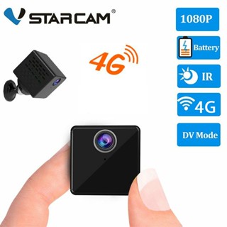 Vstarcam ใหม่ กล้องรักษาความปลอดภัยไร้สาย 4G 1080P 4G IP แบตเตอรี่ 2600mAh Wifi IR