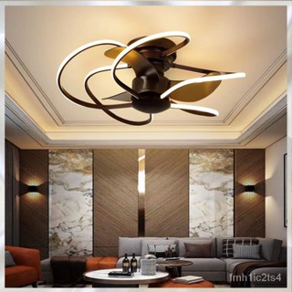 ไฟพัดลมติดเพดาน พัดลมไฟฟ้า พัดลม โคมระย้าในตัว Ceiling fan light