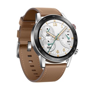 Honor Watch GS 3i 46mm Smartwatch ( Flax Brown, Leather Strap )