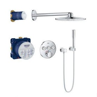 GROHE GRT SMART CONTROLชุดระบบฝักบัวTHERMOSTATแบบฝังROUND3SC 34705000 อะไหล่ฝักบัว อุปกรณ์ อะไหล่ห้องน้ำ สุขภัณฑ์ อุปกรณ