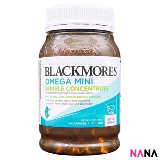 Blackmores Omege MIni Double Concentrate Odourless MIni Capsule 400 Capsules (EXP:07 2025)