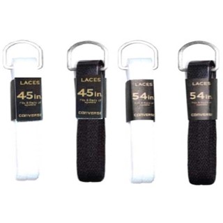[ กรอกโค้ด CONVESHPMAR2 ลดเพิ่ม 15% ] Converse เชือกรองเท้า - HI CUT SHOELACES 54” BLACK - 127000002ABK