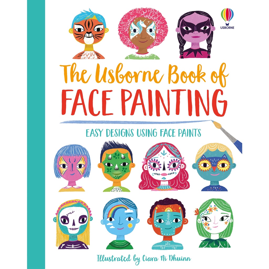 NEW! หนังสืออังกฤษ Book of Face Painting (Face Painting) (Spiral)