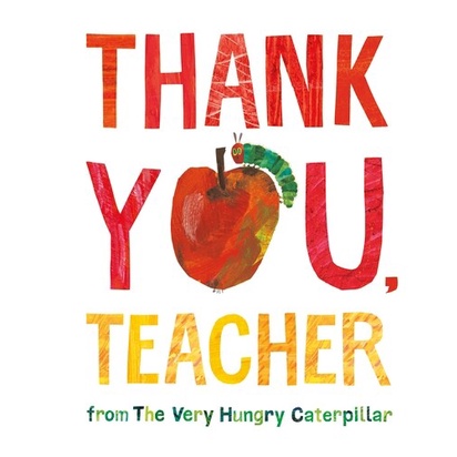 NEW! หนังสืออังกฤษ Thank You, Teacher from the Very Hungry Caterpillar [Hardcover]