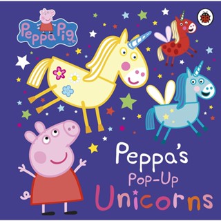 NEW! หนังสืออังกฤษ Peppa Pig: Peppas Pop-Up Unicorns (Peppa Pig) (Board Book) [Hardcover]