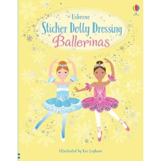 NEW! หนังสืออังกฤษ Sticker Dolly Dressing Ballerinas (Sticker Dolly Dressing) [Paperback]