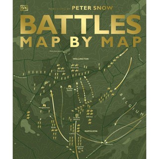 NEW! หนังสืออังกฤษ Battles Map by Map [Hardcover]