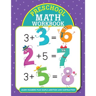 NEW! หนังสืออังกฤษ Preschool Math Workbook [Paperback]