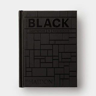 NEW! หนังสืออังกฤษ Black : Architecture in Monochrome, mini format [Hardcover]