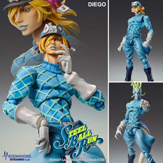 งานแท้ Medicos JoJos Bizarre Adventure Steel Ball โจโจ้ ล่าข้ามศตวรรษ 7 สตีลบอลรัน Dio Diego Brando ดิโอ บรันโด แบรนโด