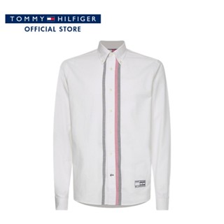 Tommy Hilfiger เสื้อเชิ้ตผู้ชาย รุ่น MW0MW28388 0K4 - หลากสี