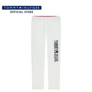 Tommy Hilfiger กางเกงขายาวผู้ชาย รุ่น DM0DM15792 YBR - สีขาว