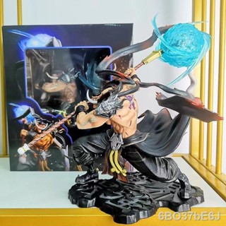 ♛One Piece POPMAX super big white beard super battle Tianshi white beard model ของขวัญชายของตกแต่งทำมือ