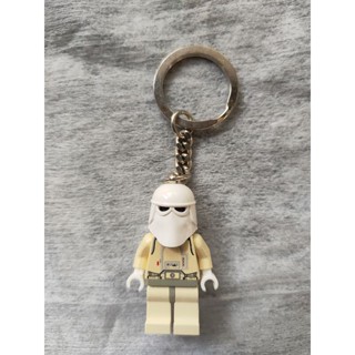 พวงกุญแจ ของแท้ Lego Star Wars Snowtrooper Key Chain Item No: 850352  Alternate Item No: 4224509, 4224469