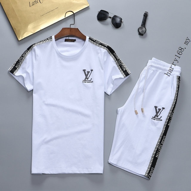 Louis Vuitton LV Tshirt new White Cotton ref.437023 - Joli Closet