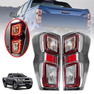 ไฟท้าย โคมไฟท้าย ไฟ LED รุ่น อีซูซุ ดีแม็ก ISUZU DMAX ปี 2020 - 2021 ข้าง ซ้า tail light isuzu d max T4