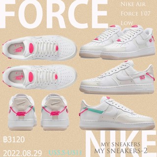 Nike Air Force 1’07 Low double hook สินค้าถ่ายจากงานจริง ของแท้100%💯รองเท้าผ้าใบ