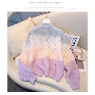 พร้อมส่งจากไทย 🤗📌 / คอกลมพาสเทลปุยนุ่น 👚💕📌sweater_ng