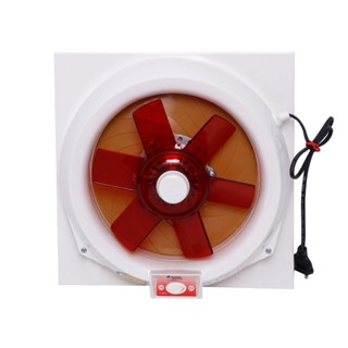 พัดลมระบายอากาศติดกระจก ACCORD รุ่น 8V-20 TZ ขนาด 8 นิ้ว สีขาว ventilation fan mirror wall mount+