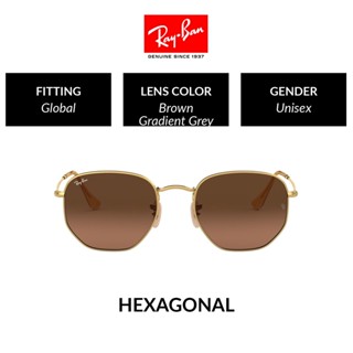 RAY-BAN HEXAGONAL  - RB3548N 912443 Size 51