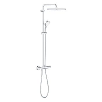 GROHE NEWTEMPESTACOSMOPOLITAN250SHOWER SET WITH THERMOSTAT (Square)2668900 Shower Faucet Water Valve Bathroom Accessorie